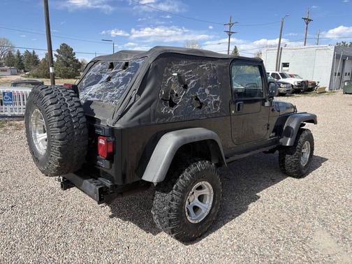 Black 2004 Jeep Wrangler Sport
