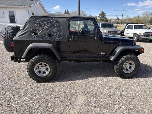 Black 2004 Jeep Wrangler Sport