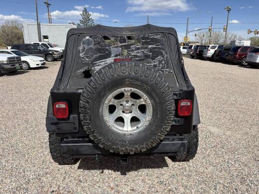 Black 2004 Jeep Wrangler Sport