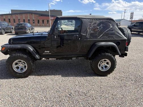 Black 2004 Jeep Wrangler Sport