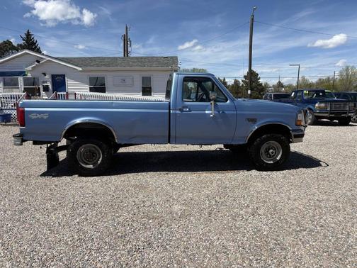 Blue Metallic 1997 Ford F-250 XL H/D