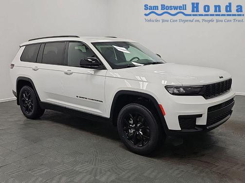 Bright White Clearcoat 2024 Jeep Grand Cherokee L Altitude