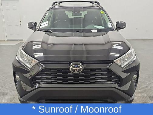 Midnight Black Metallic 2021 Toyota RAV4 XLE Premium
