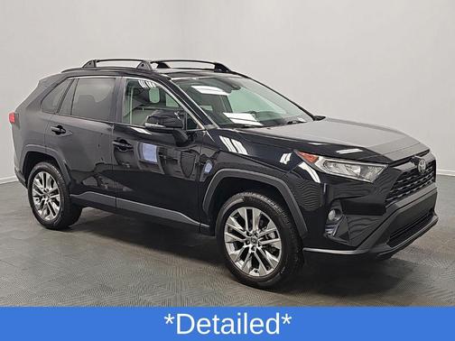 Midnight Black Metallic 2021 Toyota RAV4 XLE Premium