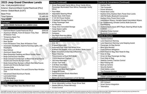 2023 Jeep Grand Cherokee Laredo