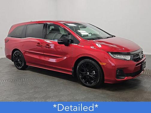 Radiant Red Metallic II 2025 Honda Odyssey Sport-L