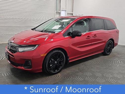 Radiant Red Metallic II 2025 Honda Odyssey Sport-L