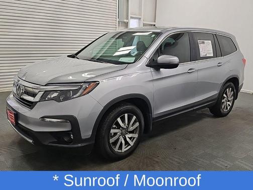 Lunar Silver Metallic 2021 Honda Pilot 2WD EX-L