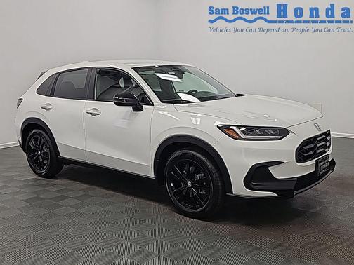 Platinum White Pearl 2026 Honda HR-V 2WD Sport