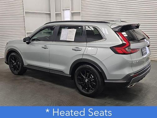 Solar Silver Metallic 2025 Honda CR-V Hybrid Sport FWD