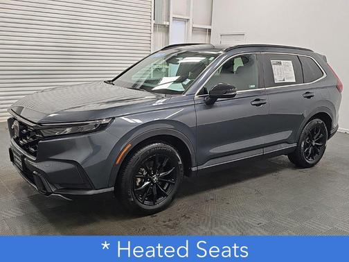 Gray 2023 Honda CR-V Hybrid Sport AWD
