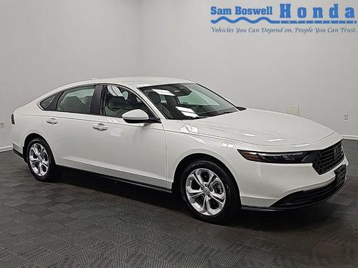 Platinum White Pearl 2026 Honda Accord LX 1.5T