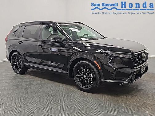 Crystal Black Pearl 2026 Honda CR-V Hybrid Sport-L FWD