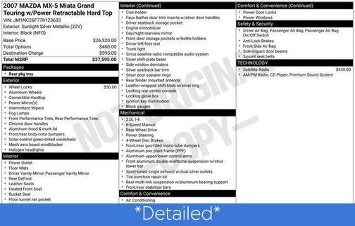 2007 Mazda MX-5 Miata Grand Touring