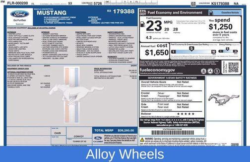 Race Red 2019 Ford Mustang EcoBoost Premium