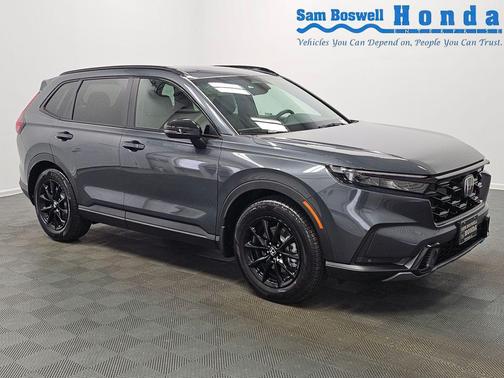 Meteorite Gray Metallic 2026 Honda CR-V Hybrid Sport-L FWD