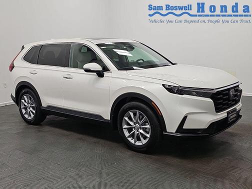 Platinum White Pearl 2026 Honda CR-V EX 2WD