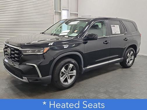 Crystal Black Pearl 2023 Honda Pilot 2WD EX-L 7 Passenger