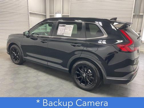 Crystal Black Pearl 2024 Honda CR-V Hybrid Sport FWD