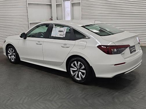 Platinum White Pearl 2026 Honda Civic LX