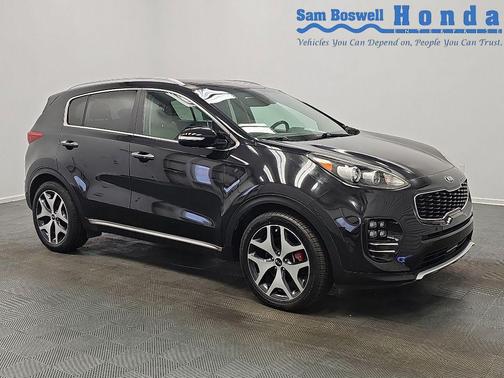Black Cherry 2017 Kia Sportage SX Turbo