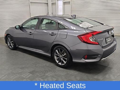 Modern Steel Metallic 2021 Honda Civic EX-L