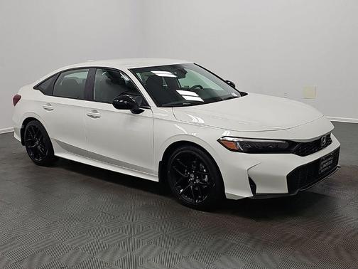 Platinum White Pearl 2026 Honda Civic Sport