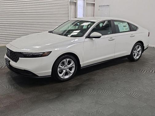 Platinum White Pearl 2026 Honda Accord LX 1.5T