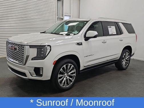 White Frost Tricoat 2021 GMC Yukon Denali