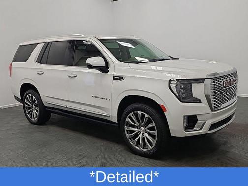 White Frost Tricoat 2021 GMC Yukon Denali