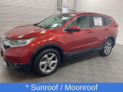 Orange 2018 Honda CR-V EX-L
