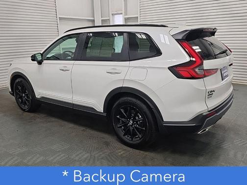 Platinum White Pearl 2026 Honda CR-V Hybrid Sport FWD