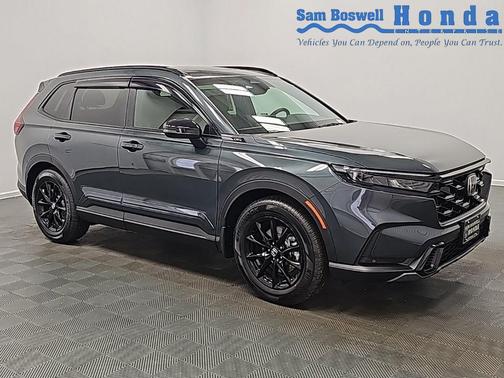 Meteorite Gray Metallic 2026 Honda CR-V Hybrid Sport-L FWD