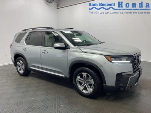 Solar Silver Metallic 2026 Honda Pilot EX-L