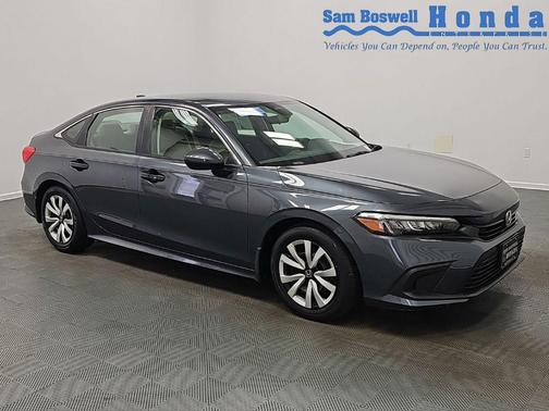 Meteorite Gray Metallic 2024 Honda Civic LX
