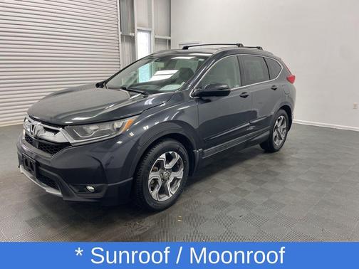 Gray 2018 Honda CR-V EX-L