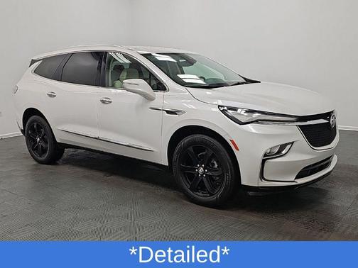 White Frost Tricoat 2023 Buick Enclave Essence FWD