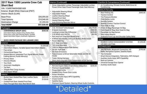 2017 RAM 1500 Laramie