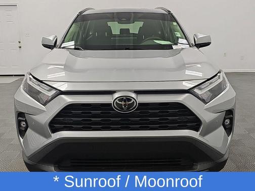 Silver Sky Metallic 2025 Toyota RAV4 Hybrid XLE Premium
