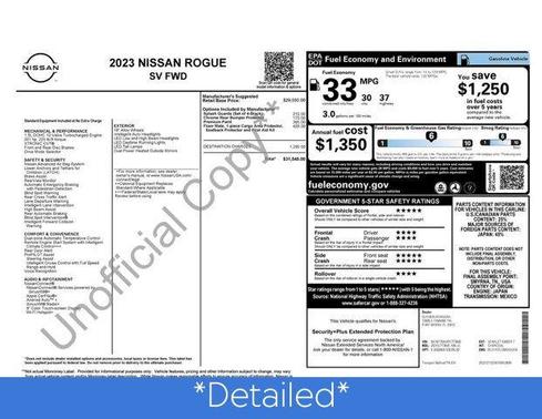 2023 Nissan Rogue SV
