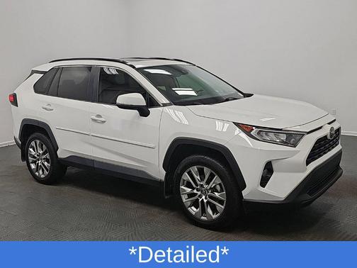 Super White 2020 Toyota RAV4 XLE Premium