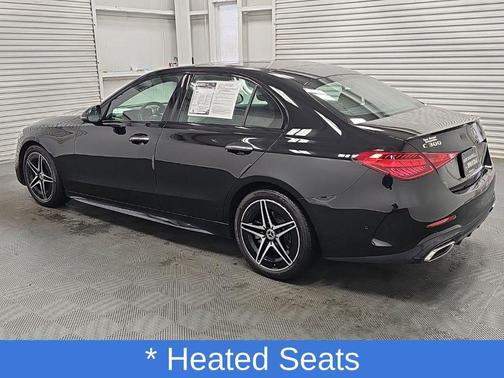 Black 2024 Mercedes-Benz C-Class C 300 4MATIC