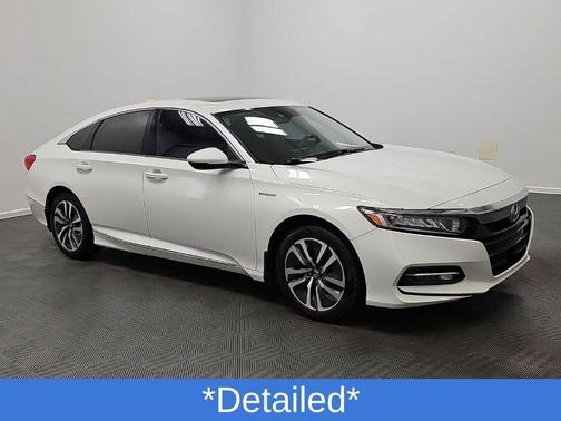 Platinum White Pearl 2019 Honda Accord Hybrid EX-L