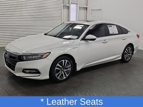 Platinum White Pearl 2019 Honda Accord Hybrid EX-L