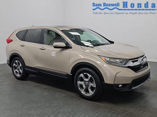 Sandstorm Metallic 2017 Honda CR-V EX-L