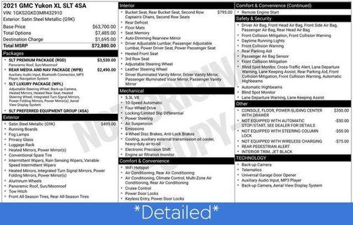 2021 GMC Yukon XL SLT