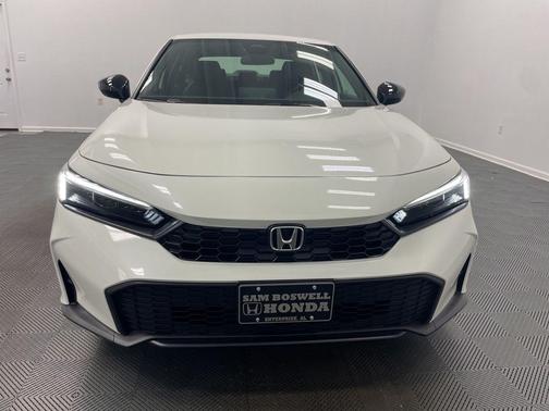 Platinum White Pearl 2026 Honda Civic Sport