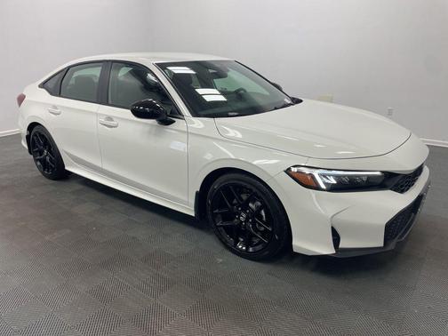 Platinum White Pearl 2026 Honda Civic Sport