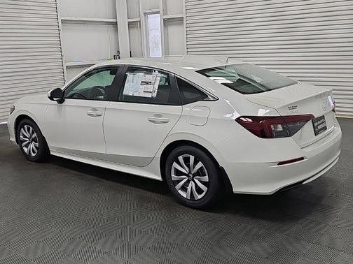 Platinum White Pearl 2026 Honda Civic LX
