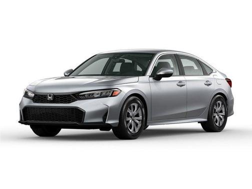 Platinum White Pearl 2026 Honda Civic LX